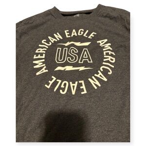 Men’s American Eagle Grey Long Sleeve Shirt